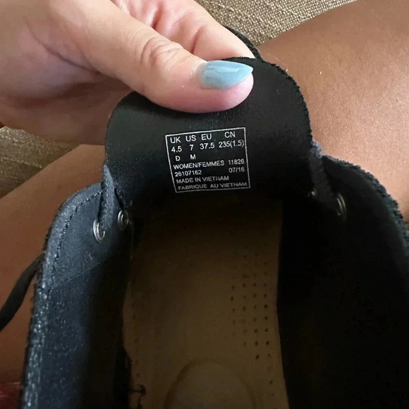 Clark’s Originals women’s size 7 desert boot black - Picture 8 of 8